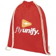 Orissa 100 G/M² GOTS Organic Cotton Drawstring Backpack 5L 13