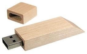 Wooden Wedge USB Flash Drive