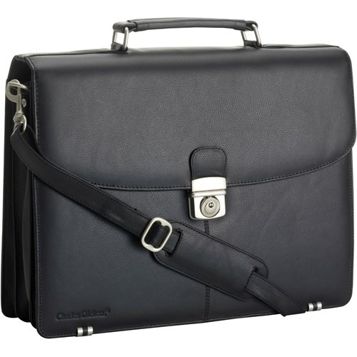 Charles Dickens® Leather Briefcase