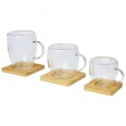 Manti 350 ml Double-Wall Glass Cup 8