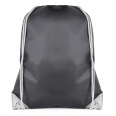 Black Coloured Trim Pegasus Drawstring Bag 14