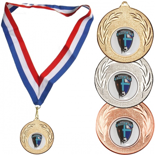 Medal with Wreath Design - Classic