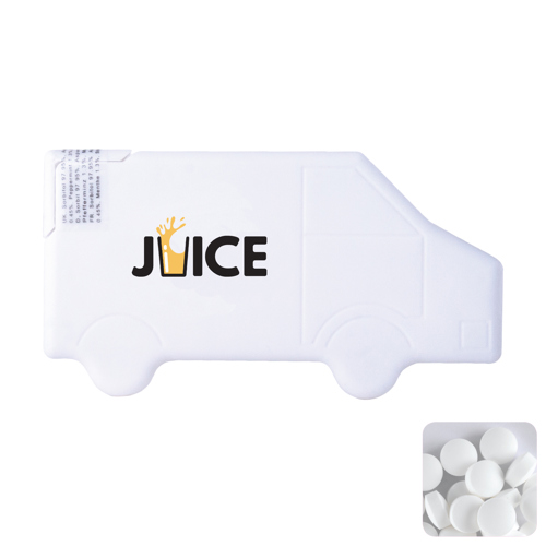 Van Mint Card with Sugar Free Mints
