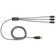 Alphecca Recycled Aluminium and RPET 5-in-1 Charging Cable 4