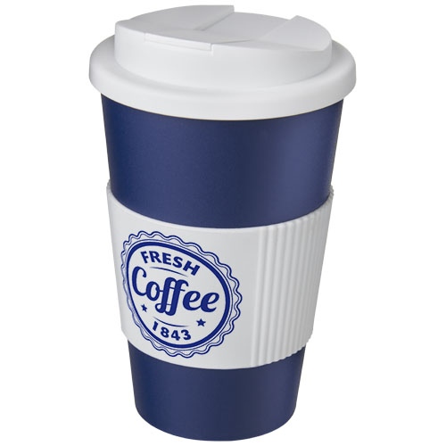 Americano® 350 ml Tumbler with Grip & Spill-proof Lid