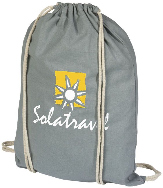 Oregon Cotton Drawstring Backpack