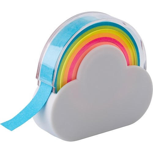 Cloud Shaped Rainbow Memo Dispenser