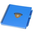 Niove Recycled Plastic Soft Cover Notebook and Ballpoint Pen Set (Blue Ink) 7
