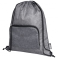 Ash Recycled Foldable Drawstring Bag 7L 1