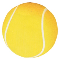 Tennis Ball 63mm Stress Toy