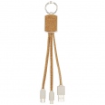 Bates Wheat Straw and Cork 3-in-1 Charging Cable 5