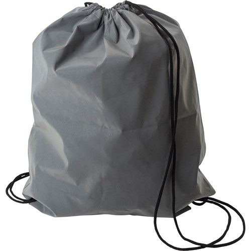 Synthetic Fibre (190D) Reflective Drawstring Backpack