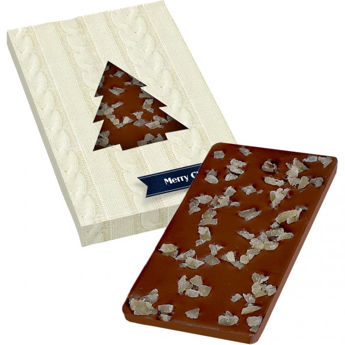 Chocolate Bar with Ginger Pieces