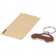 Recycled Leather Car Keychain 3