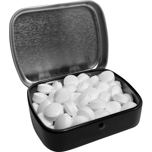 The Langham - Flat Hinged Tin with Dextrose Mints