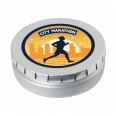 Large Round Click Tin with Dextrose Mints 2