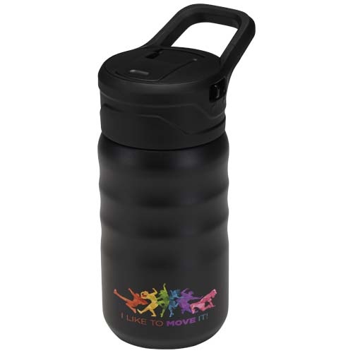 Knox 350 ml RCS Recycled Double Wall Stainless Steel Sport Bottle with Flip Straw