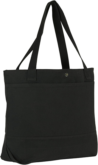 Walmer 12oz Cotton Recycled Popper Tote
