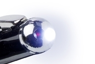 Laser With LED And Rubber Tip