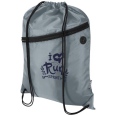 Oriole RPET Drawstring Bag with Zipped Front Pocket 5L 7