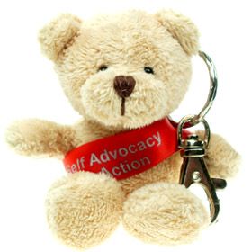 10 cm Toby Keyring Bear with Sash