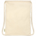 Orissa 100 G/M² GOTS Organic Cotton Drawstring Backpack 5L 4