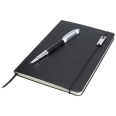 Legato Elegance A5 Hard Cover Notebook and Rollerball Pen Set 6