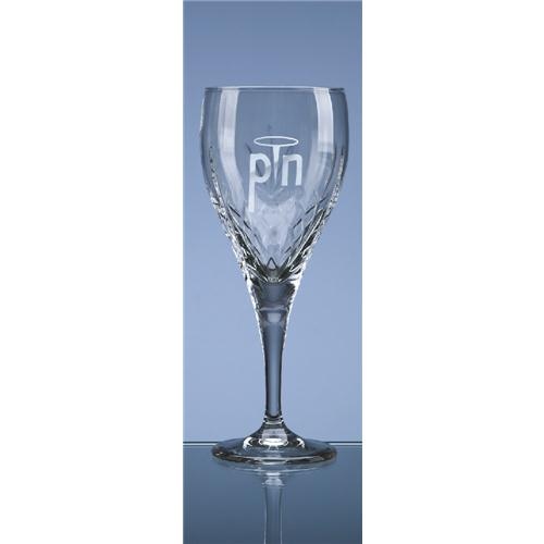 Mayfair Lead Crystal Panel Goblet