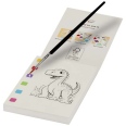 Quell Colouring Book and Water Brush Pen Set 4
