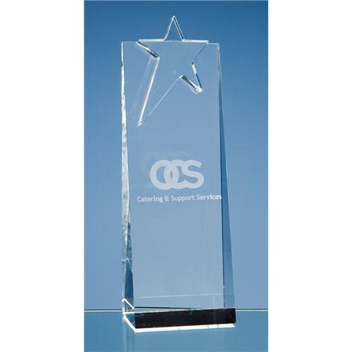 21cm Optic Star Rectangle Award