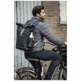 Aqua 15" GRS Recycled Water Resistant Roll-top Bike Bag 20L 8