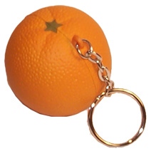 Orange Shaped Stress Toy