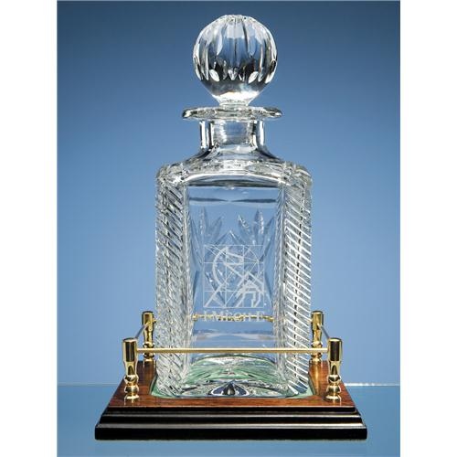 Shire Crystal Square Spirit Decanter