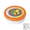 Round Click Plastic Pot with Sugar Free Mints 11