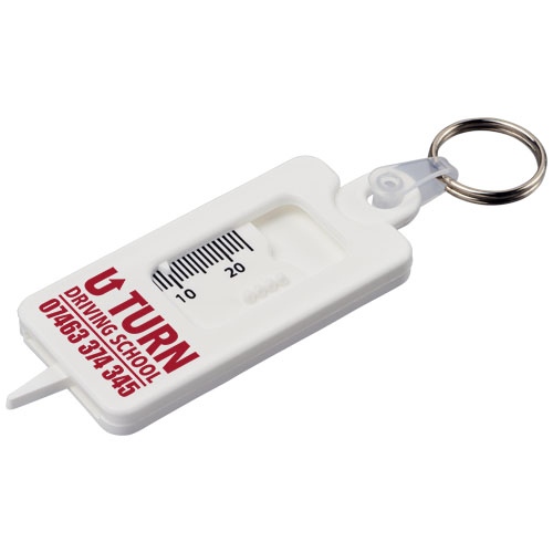 Kym Tyre Tread Check Keychain