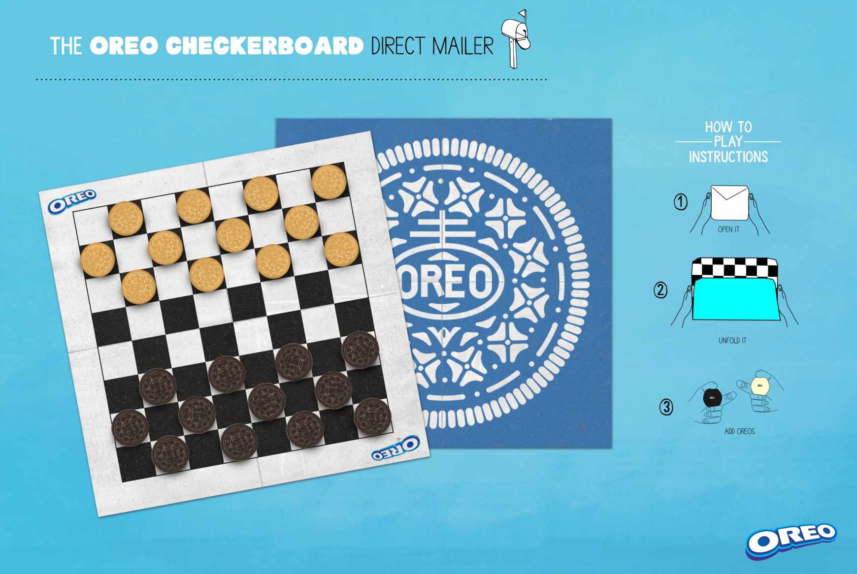 Promotional Oreo Checker Boards