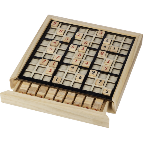 Wooden Sudoku Game