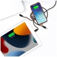 SCX.design C40 5-in-1 Rpet Light-up Logo Charging Cable and 10W Charging Pad 7
