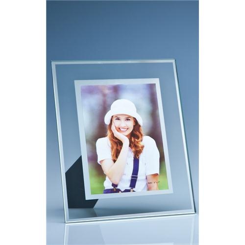 Clear Glass Photo Frame For 4 x 6 Photo H