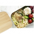 Tite Stainless Steel Lunch Box with Bamboo Lid 6
