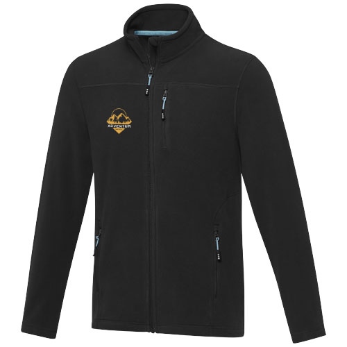 Amber Men's GRS Recycled Full Zip Fleece Jacket