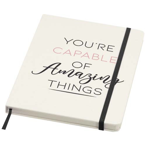 Bass A5 Recycled Hard Cover Notebook with Lined Pages