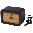 Momento Wireless Limestone Charging Desk Clock 8