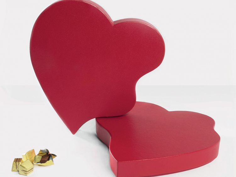 Promotional Valentine's Chocolate Boxes Raise Heart Condition Awareness #CleverPromoGifts