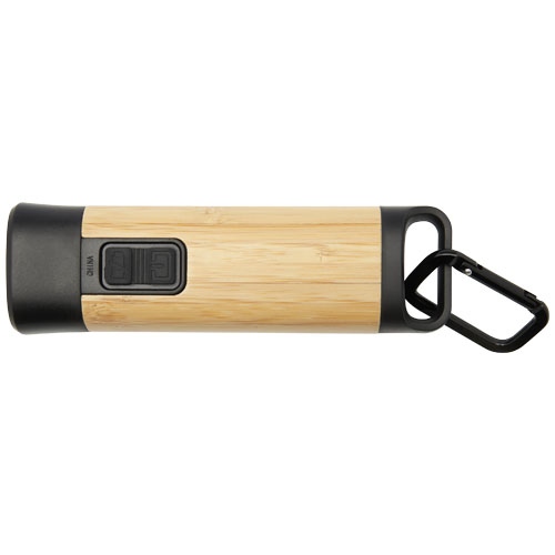 Kuma Bamboo/RCS Recycled Plastic Torch with Carabiner