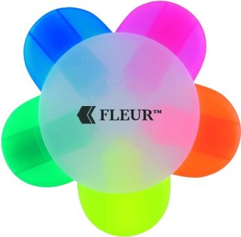 Fleur Transparent Highlighter Pen