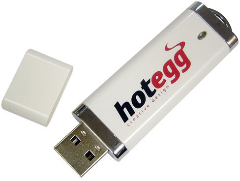 Sleek USB Flash Drive