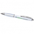 Curvy Ballpoint Pen with White Barrel 13