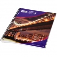 Desk-Mate® A4 Spiral Notebook with Printed Back Cover 1