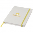 Spectrum A5 White Notebook with Coloured Strap 8